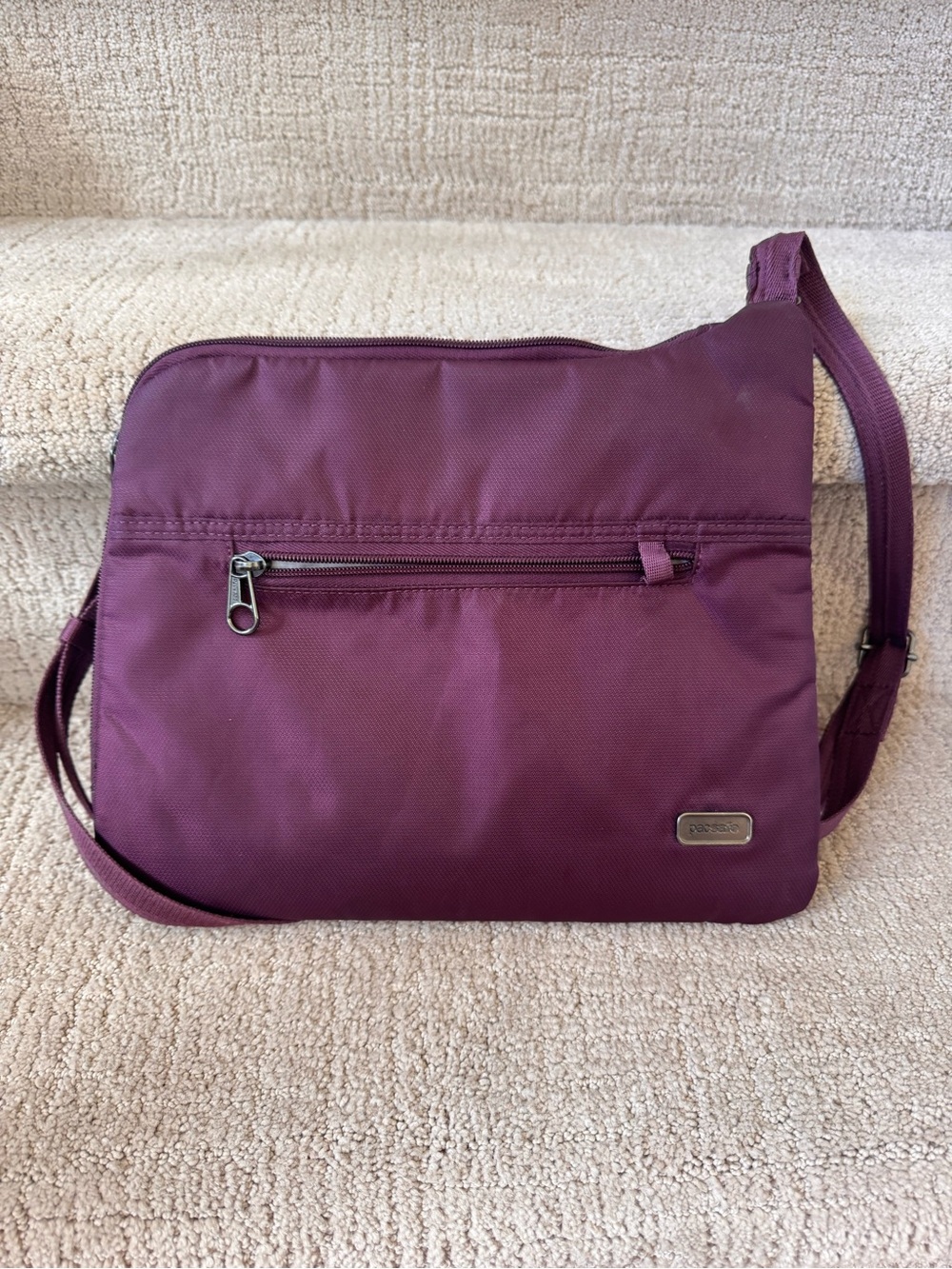 Pacsafe Plum Secure Crossbody Bag with RFID Pockets